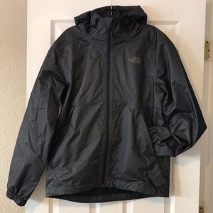 The North Face hooded rain jacket